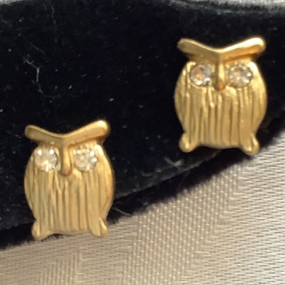 Park Lane Hoot Owl Earrings 18k GOLD plated - Picture 2 of 10